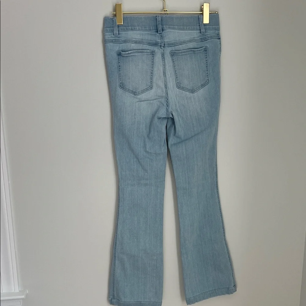 SPANX Women's Retro Light Wash Stretch Flare Jeans Size S - Picture 4 of 12
